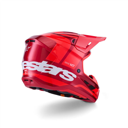 Alpinestars S-M7 Core Helmet Red Gloss