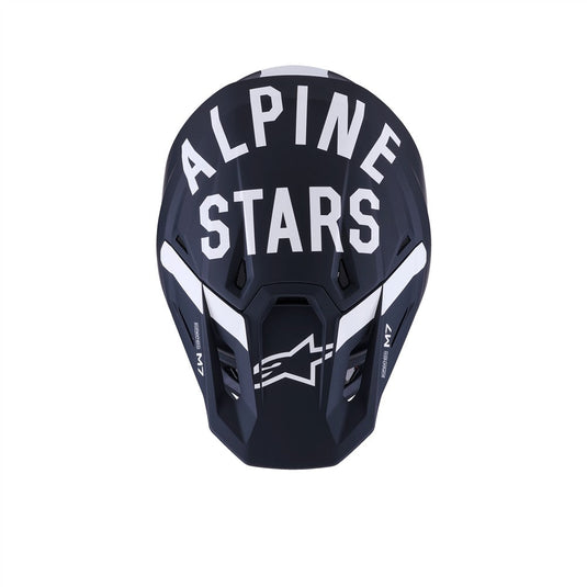 Alpinestars S-M7 Dasher Helmet Black/White Matte