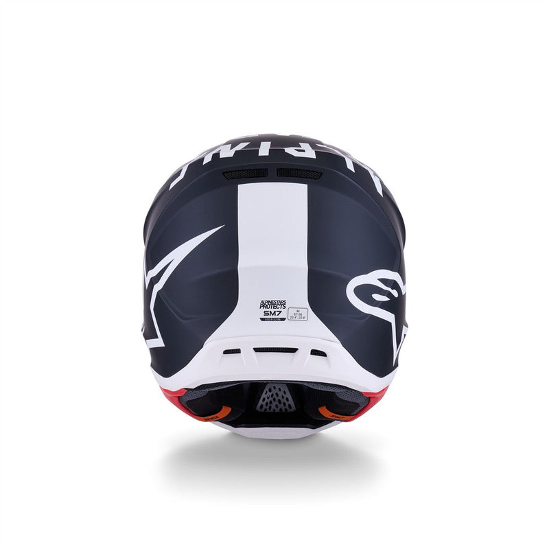 Load image into Gallery viewer, Alpinestars S-M7 Dasher Helmet Black/White Matte
