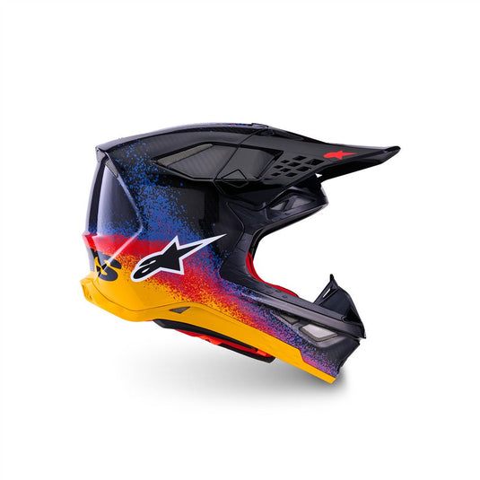Alpinestars upertech -M10 Black Hole Limited Edition Helmet Black Burst Gloss