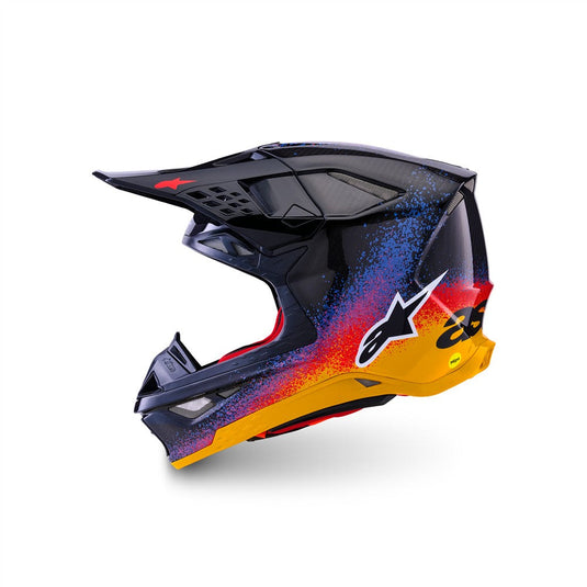 Alpinestars upertech -M10 Black Hole Limited Edition Helmet Black Burst Gloss