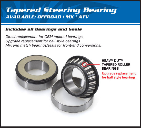 Load image into Gallery viewer, ALL BALLS STEERING HEAD BEARING KIT SUZUKI RM RMZ
