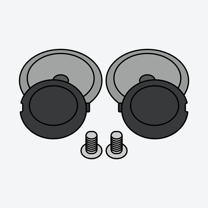 Load image into Gallery viewer, Visor Plates Helios Black Airoh
