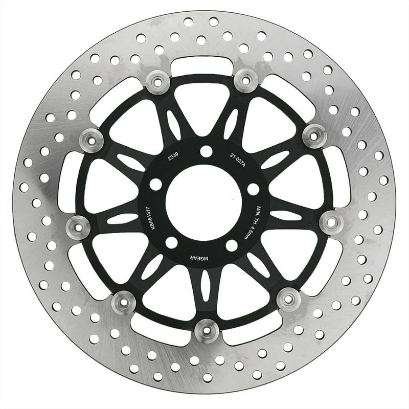Load image into Gallery viewer, METAL GEAR BRAKE DISC FRONT L/R -BK
