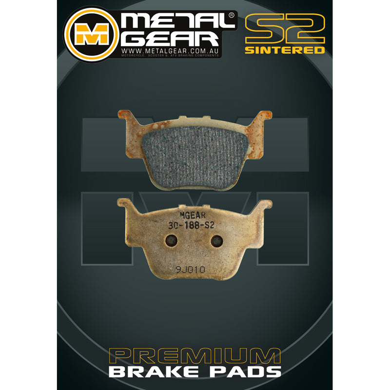 Load image into Gallery viewer, METAL GEAR BRAKE PADS SINTERED
