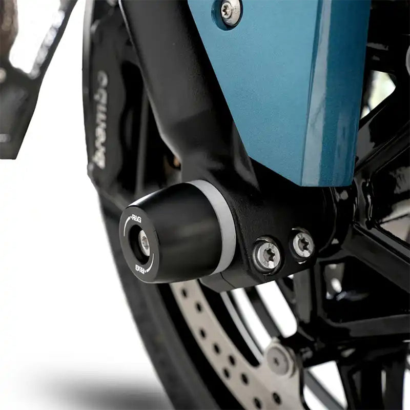 Load image into Gallery viewer, APEX Fork Protectors Black (BMW 2020- models- see R&amp;G website) R&amp;G
