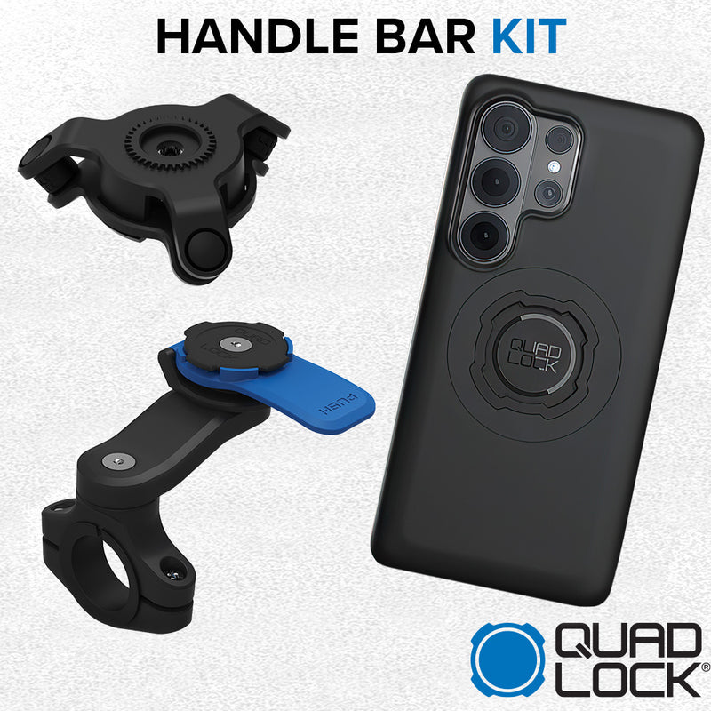 Load image into Gallery viewer, Samsung Galaxy S26 Ultra Handlebar Mount Kit Quad Lock
