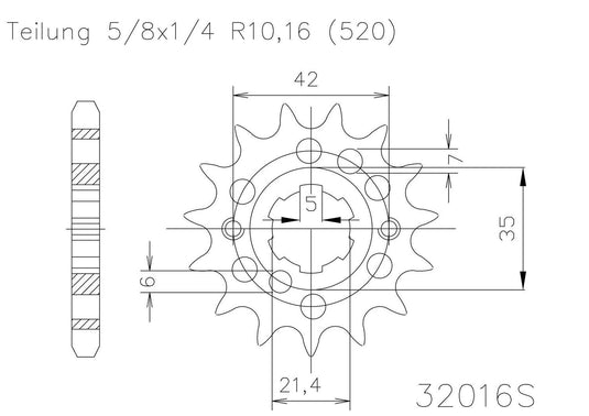 SPROCKET FRONT MOTO MASTER STEEL 15T KAWASAKI KLX450 KLX450R KX450F KX450X