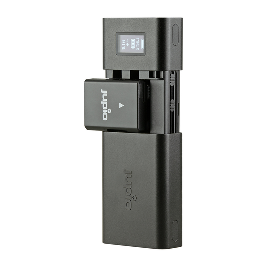 JUPIO UNIVERSAL USB-C FAST CHARGER WITH OLED DISPLAY & USB-C INPUT/OUTPUT