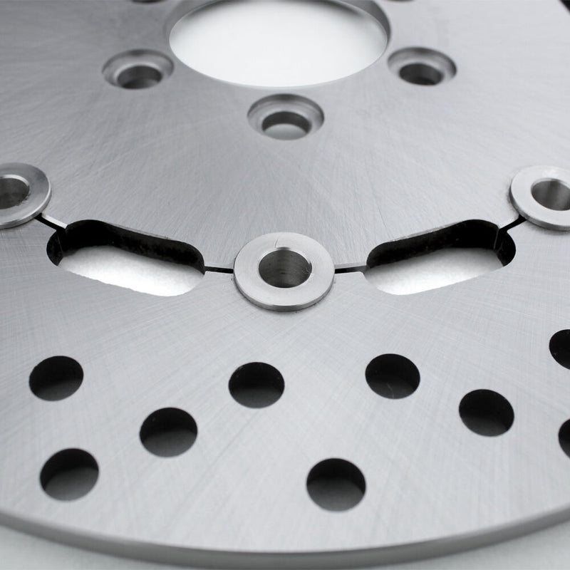 Load image into Gallery viewer, METAL GEAR BRAKE DISC REAR SILVER
