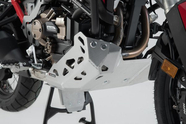 Load image into Gallery viewer, BASH PLATE SW MOTECH SILVER HONDA CRF1100L AFRICA TWIN CRF1100L AFRICA TWIN ADVENTURE SPORTS
