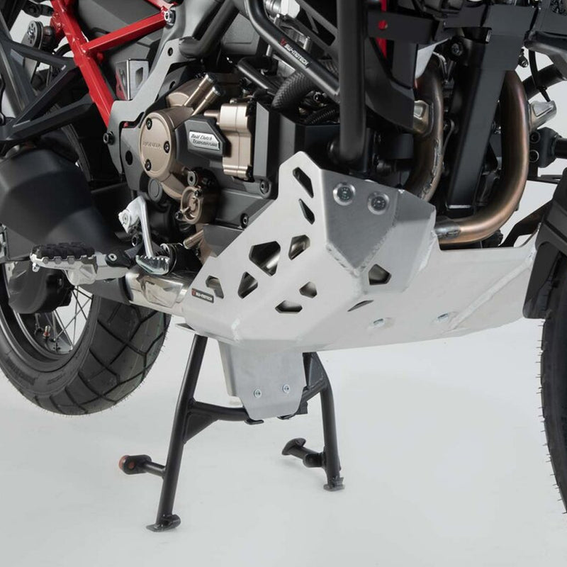 Load image into Gallery viewer, BASH PLATE SW MOTECH SILVER HONDA CRF1100L AFRICA TWIN CRF1100L AFRICA TWIN ADVENTURE SPORTS
