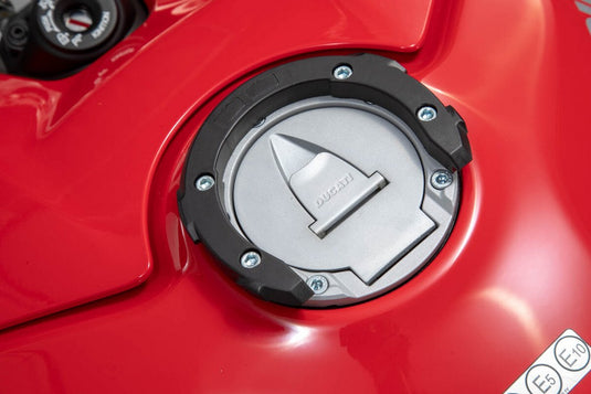 TANK RING SW MOTECH FOR EVO TANK BAGS QUICK LOCK APRILIA DUCATI MOTO-GUZZI MV