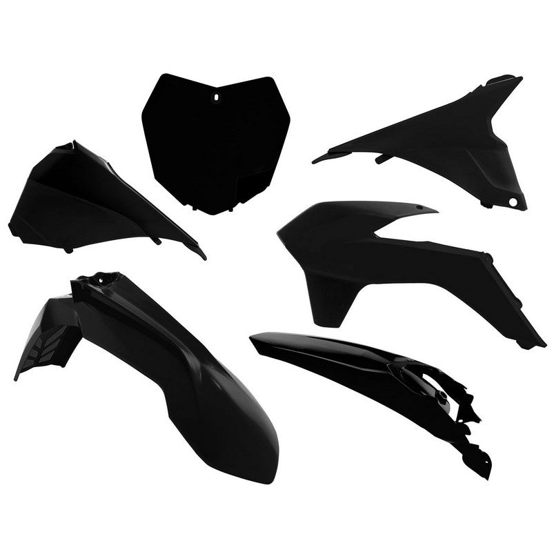 Load image into Gallery viewer, PLASTICS KIT RTECH 6 PIECE BLACK KTM SX SX-F
