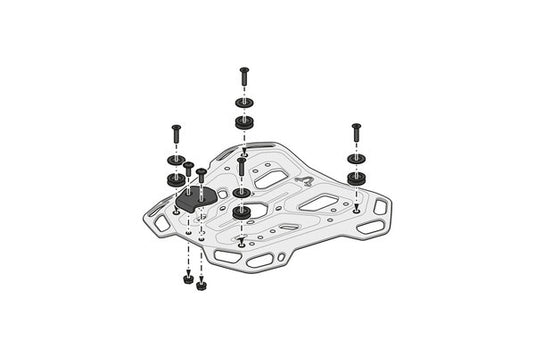 REAR CARRIER SW MOTECH ADVENTURE RACK YAMAHA XT700Z TENERE 19-ON