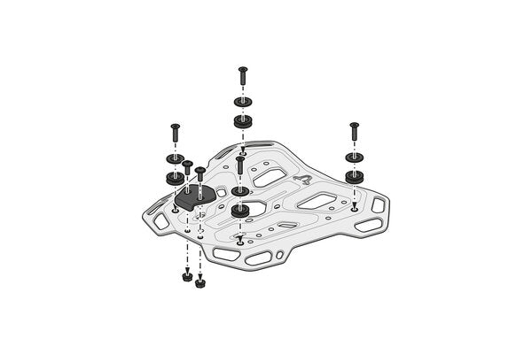 Load image into Gallery viewer, REAR CARRIER SW MOTECH ADVENTURE RACK BMW R1200GS R1200GS ADVENTURE R1200GS LC
