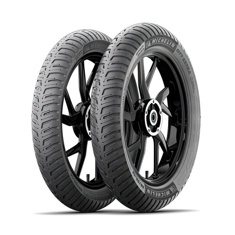 Load image into Gallery viewer, Michelin City Extra Tyre on rims
