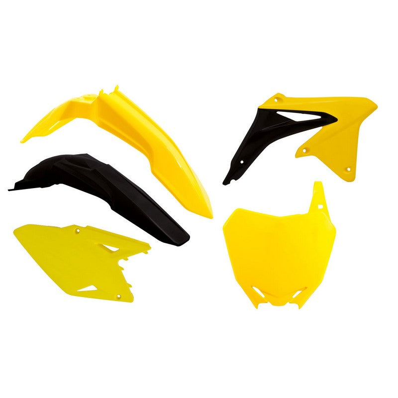 Load image into Gallery viewer, PLASTICS KIT RTECH 5 PIECE OEM COLOURS SUZUKI RMZ450 08-17
