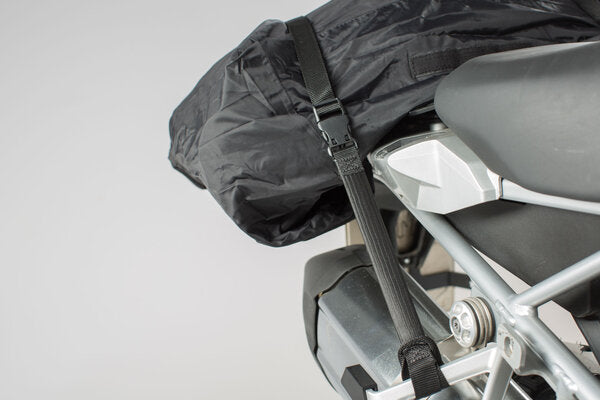 Load image into Gallery viewer, SW MOTECH ROK STRAPS 2 ADJUSTABLE STRAPS BLACK 310-1060 MM SIZE ADJUSTABLE STRAPS WITH ELASTIC BAND

