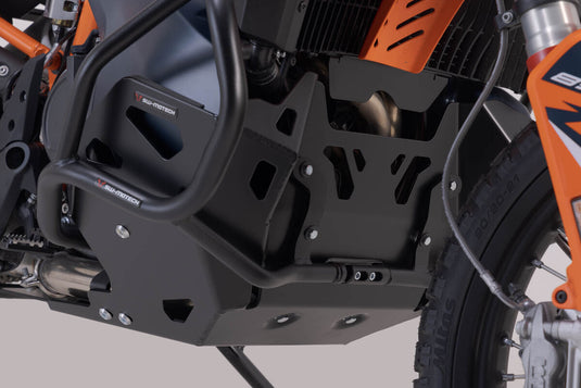 BASH PLATE SW MOTECH SILVER KTM 790 ADVENTURE 790 ADVENTURE R 890 ADVENTURE 890 ADVENTURE R