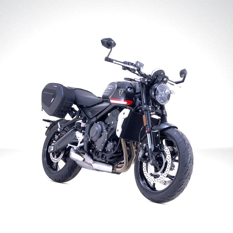 Load image into Gallery viewer, SW MOTECH SADDLE BAGS PRO BLAZE HIGH WITH ADAPTER TRIUMPH TRIDENT 660 21-24
