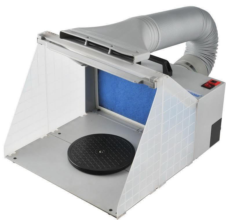 Load image into Gallery viewer, FORMULA AIRBRUSH SPRAY BOOTH WITH LIGHTS AND EXHAUST
