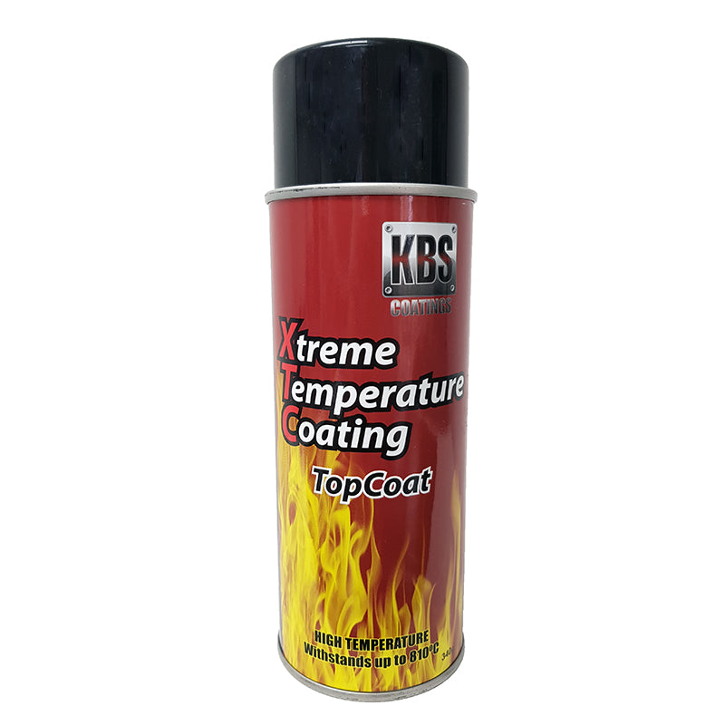Load image into Gallery viewer, KBS XTC XTREME TEMP COATING SATIN BLACK AEROSOL 350ML
