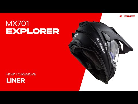 Load and play video in Gallery viewer, LS2 MX701 Explorer Alter Helmet - Matte Black / Orange
