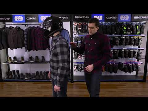 Load and play video in Gallery viewer, Oxford Kickback 2.0 Shirt - Red / Black
