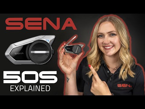 Load and play video in Gallery viewer, Sena 50S Mesh Comm System with Sound by Harman Kardon
