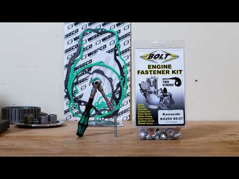 Load and play video in Gallery viewer, Bolt Engine Fastener Kit KTM 450 EXC '17-'22 (4-Stroke)
