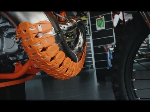 Load and play video in Gallery viewer, Polisport Armadillo Exhaust Guard - Red
