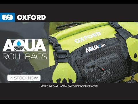 Load and play video in Gallery viewer, Oxford Roll Bag Aqua T70 - Black / Grey
