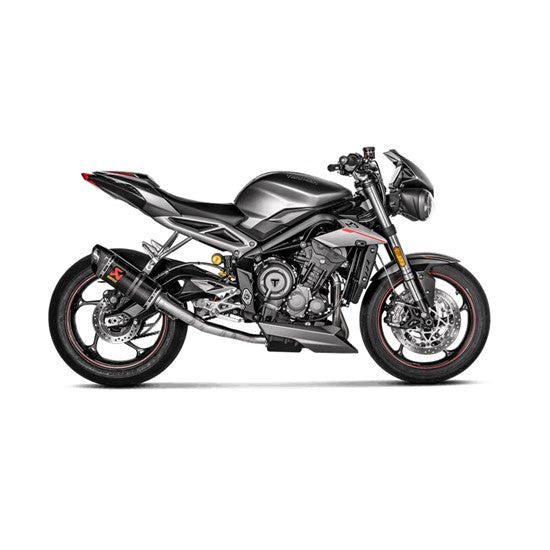 Load image into Gallery viewer, Akrapovic Slip On Triumph Street Triple
