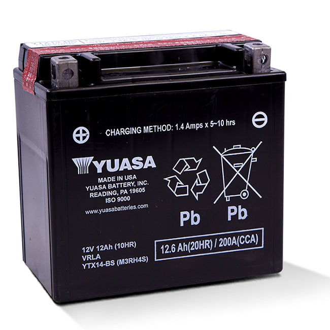 Load image into Gallery viewer, YUASA YTX14BS - Factory Activated
