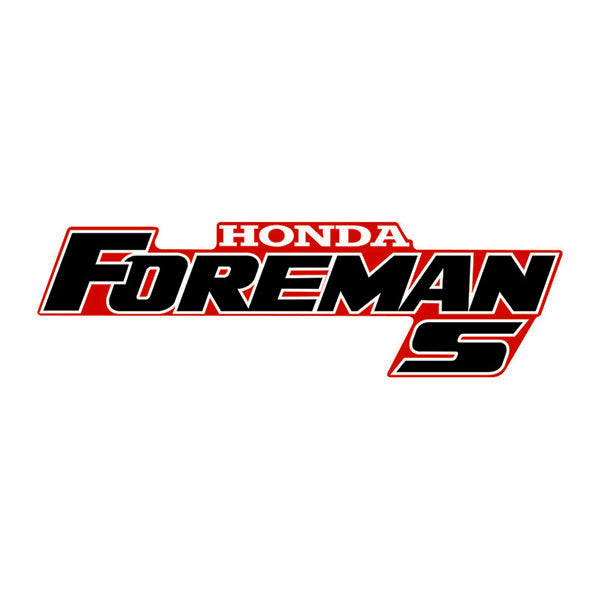 Load image into Gallery viewer, 700.0110  Honda Foreman Tank Sticker300mm WhiteRedBlack
