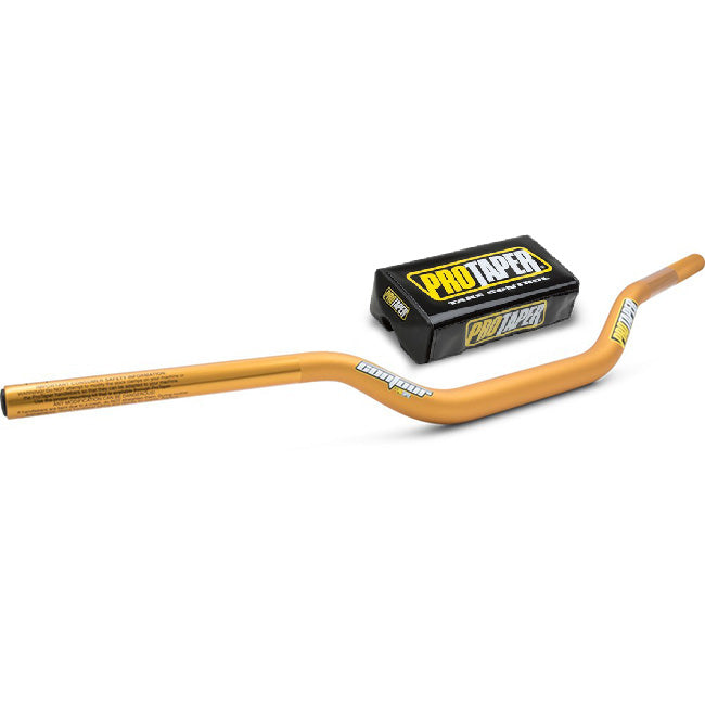 Load image into Gallery viewer, Contour Handlebars - Gold, comes with Bar Pad
