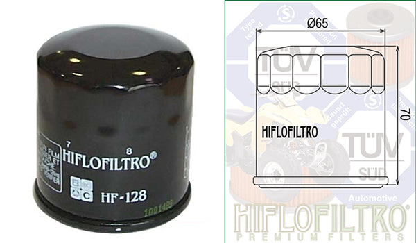 Load image into Gallery viewer, HiFlo HF128 Oil Filter
