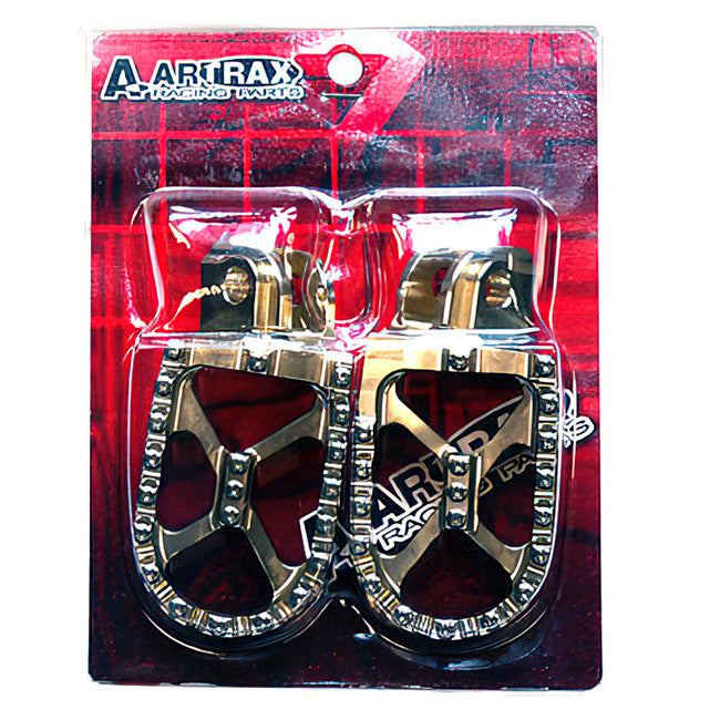 Load image into Gallery viewer, Artrax-MX-Titanium-Foot-Pegs- (package)
